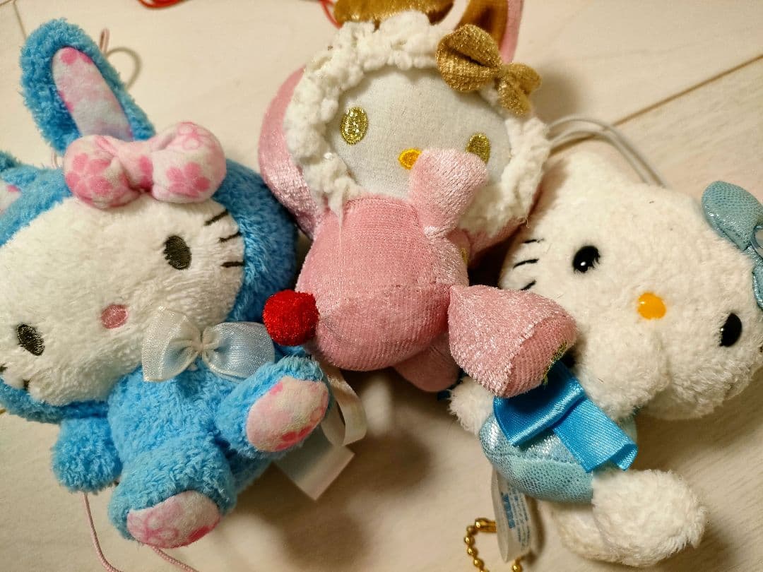 キティちゃん ぬいぐるみ まとめ売り ハローキティ激レア ヴィンテージマスコット