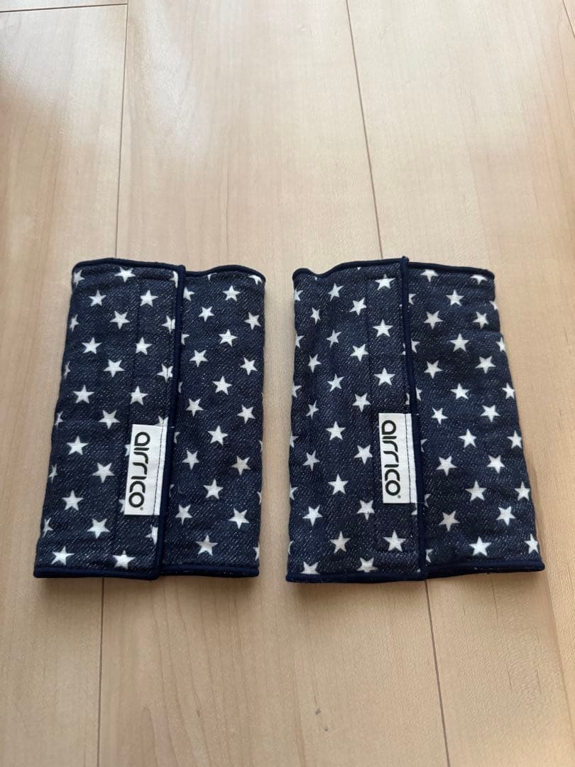 エアリコ　airrico　抱っこ紐　size2　ブラック よだれカバー付き