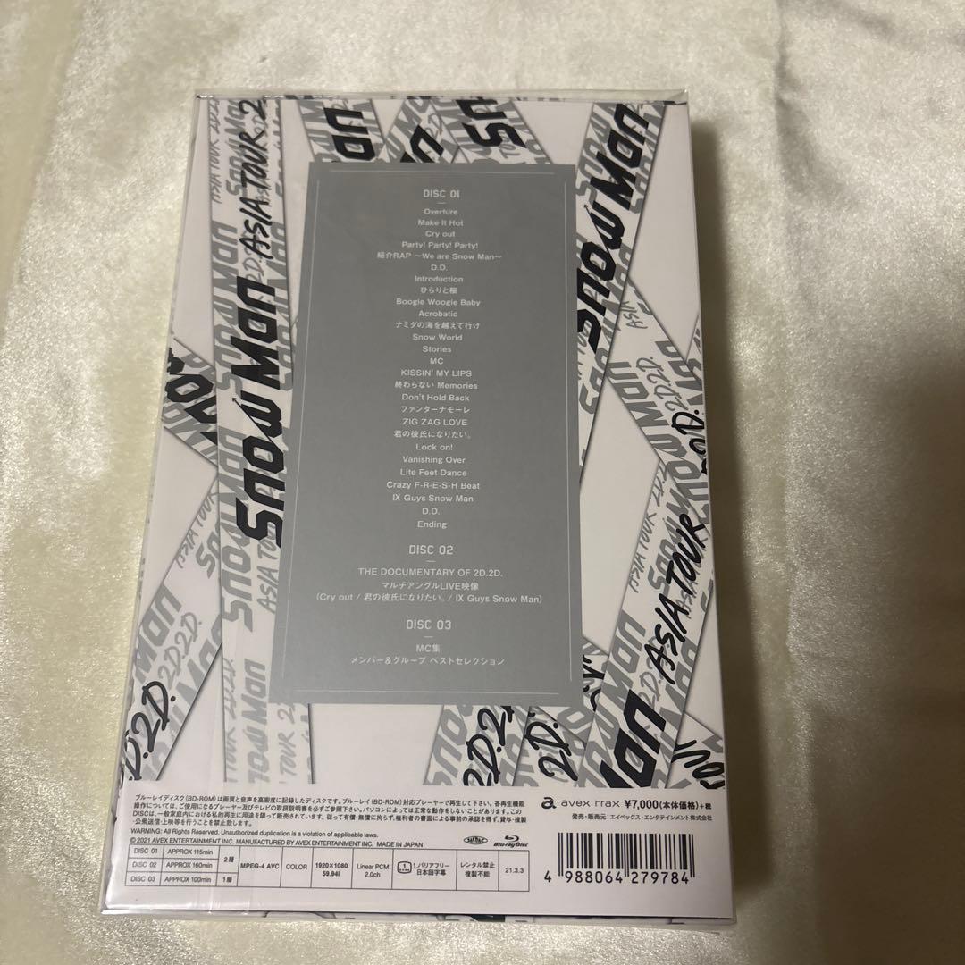 【未開封】 Man ASIA TOUR 2D.2D.初回盤Blu-ray