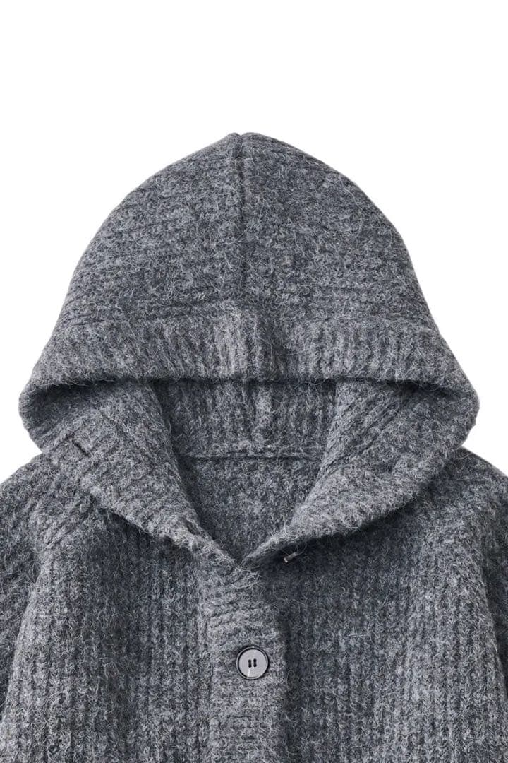 トップス knuth marf hooded cardigan knit