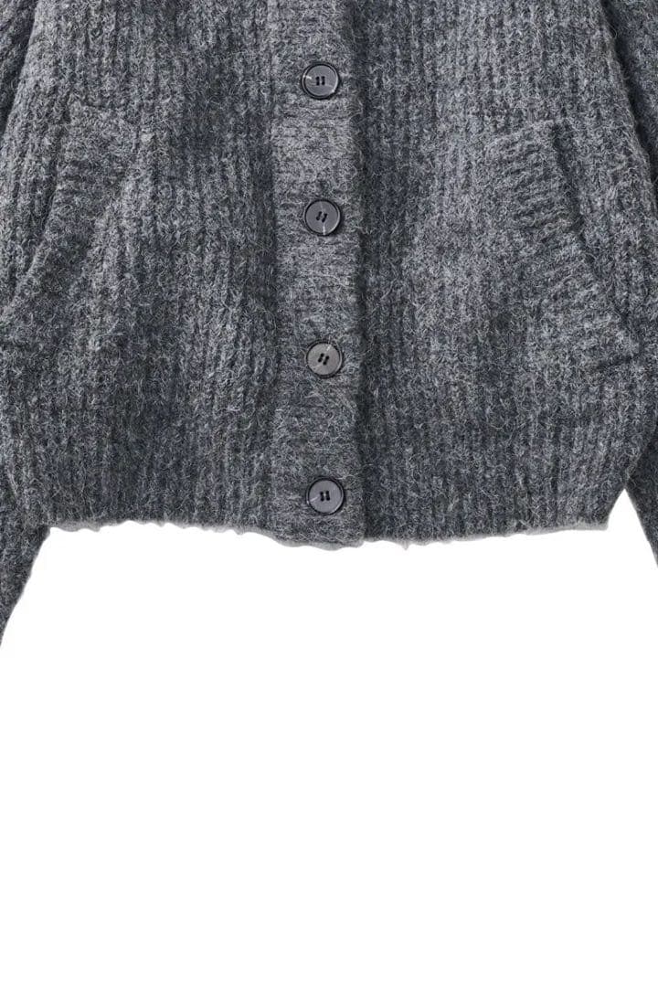 トップス knuth marf hooded cardigan knit