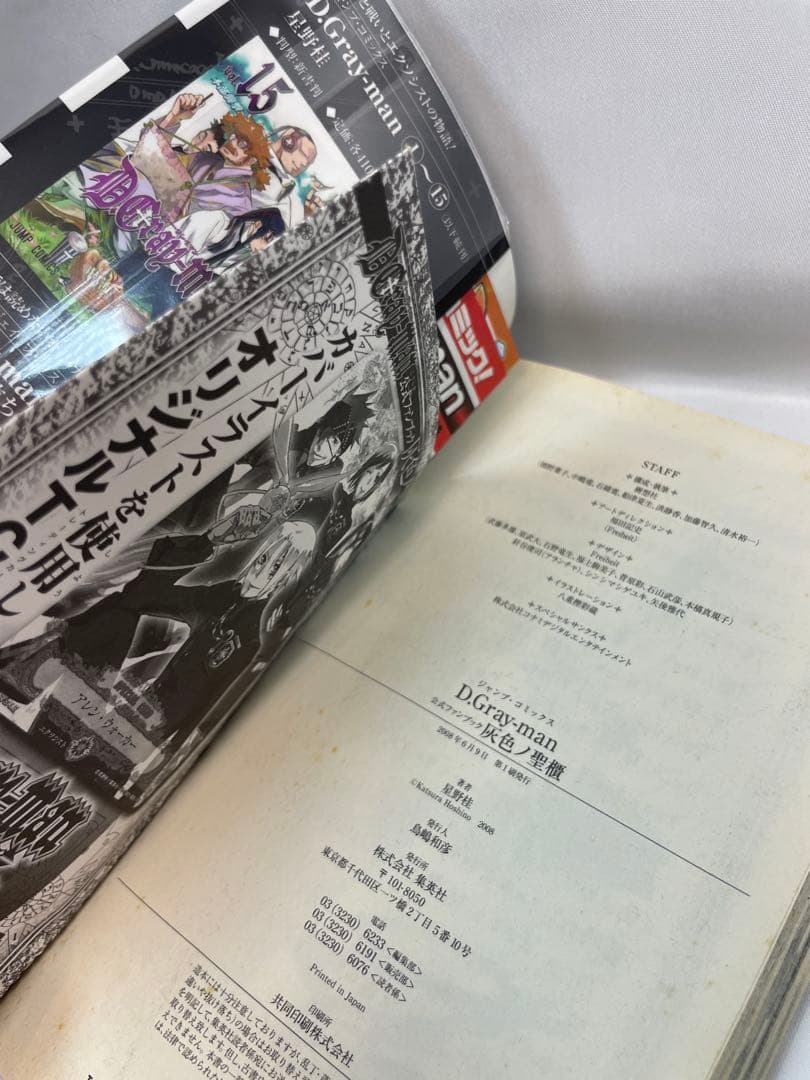 【全巻初版・帯付・完備品】D.Gray-man 全29冊 ＋ 関連本6冊