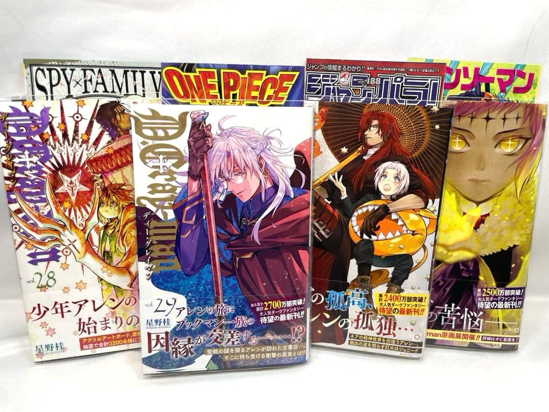 【全巻初版・帯付・完備品】D.Gray-man 全29冊 ＋ 関連本6冊