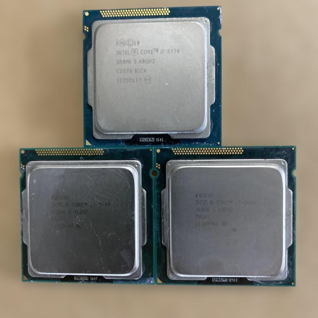 d*3様 Intel Core i7 まとめ売り 7枚