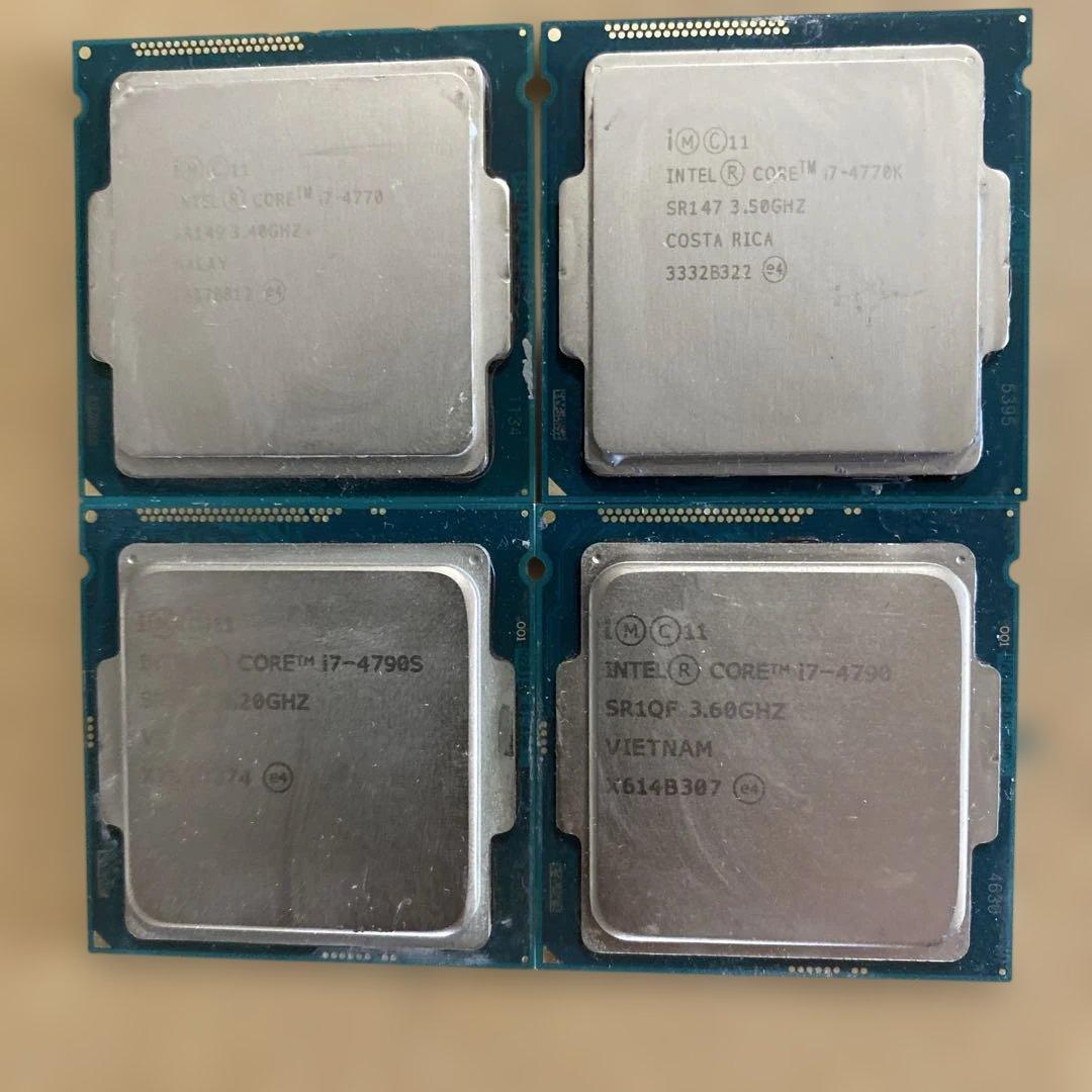d*3様 Intel Core i7 まとめ売り 7枚
