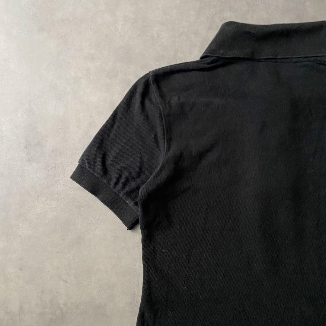【人気】Vivienne Westwood オーブロゴ ポロシャツ 黒 BC47