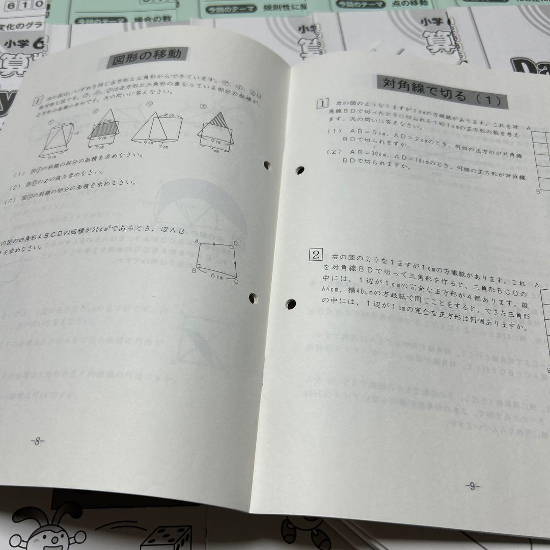 ⑬AA SAPIX ディリーサピックス　希少上位クラス　一年分フルセット