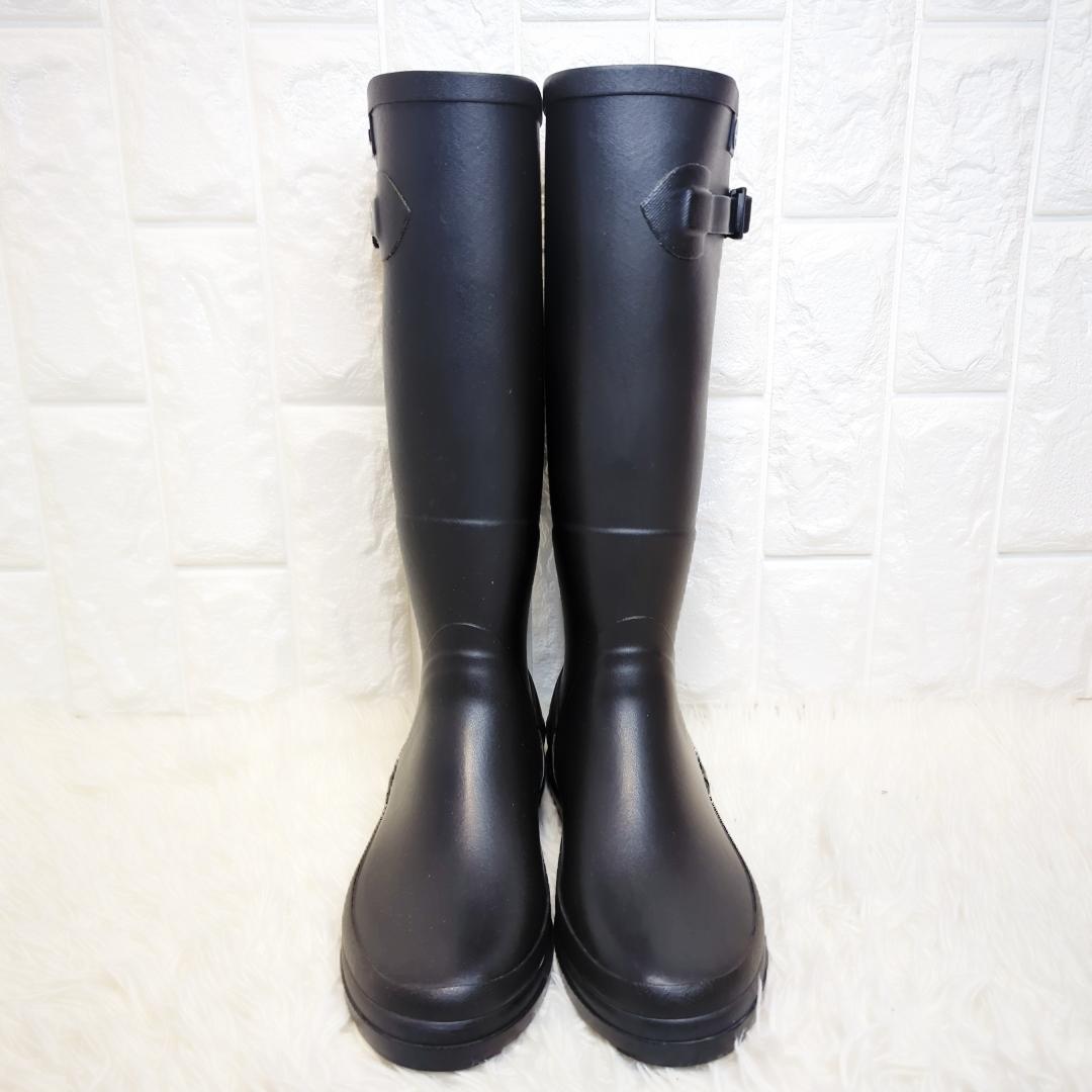 【美品】AIGLE ブラック 長靴 23.5cm フランス
