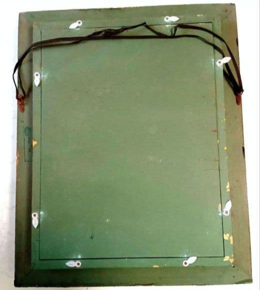 油彩画【 F4 】【蝶】ヴィンテージ アンティーク額縁