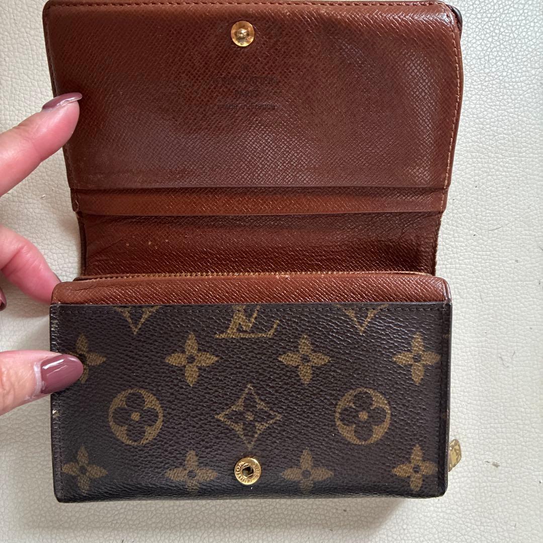 マ*ス様 Louis Vuitton モノグラム 二つ折り財布