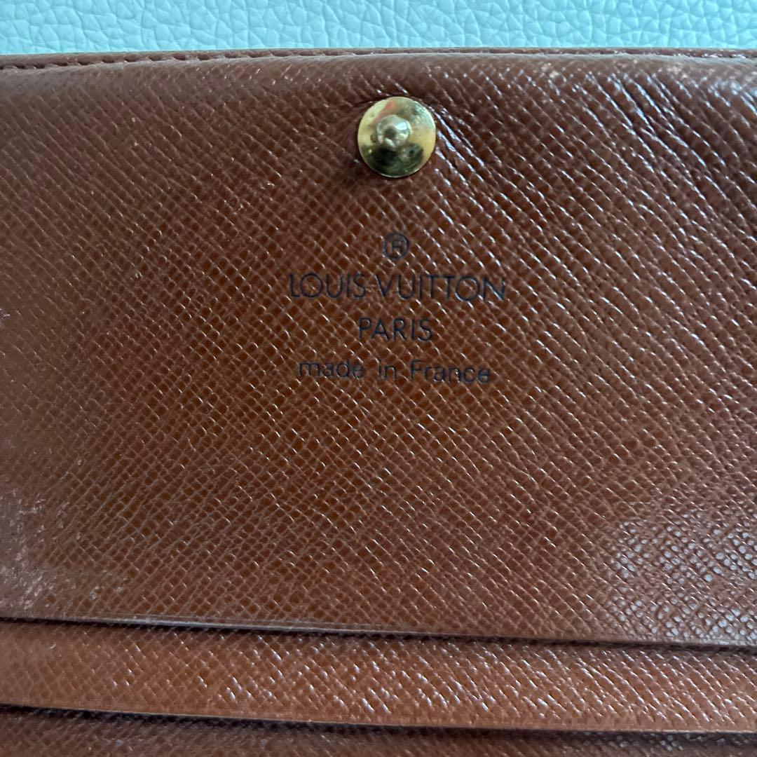 マ*ス様 Louis Vuitton モノグラム 二つ折り財布