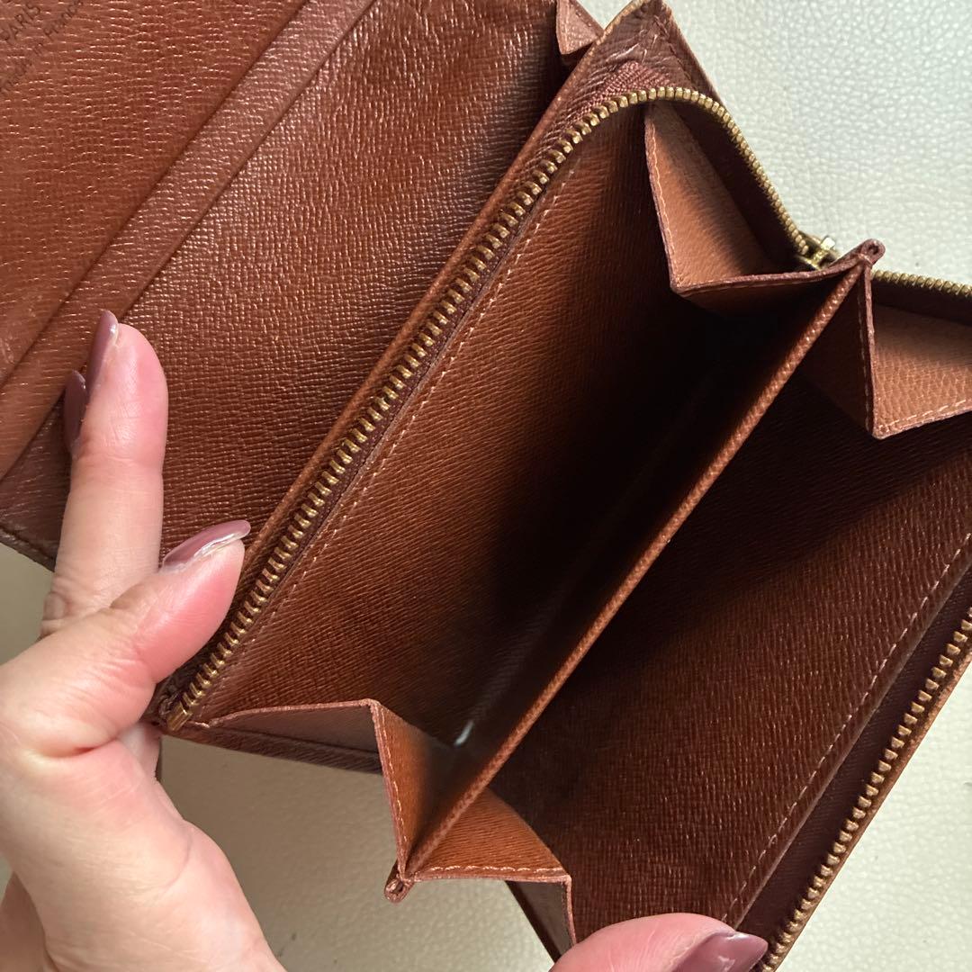 マ*ス様 Louis Vuitton モノグラム 二つ折り財布