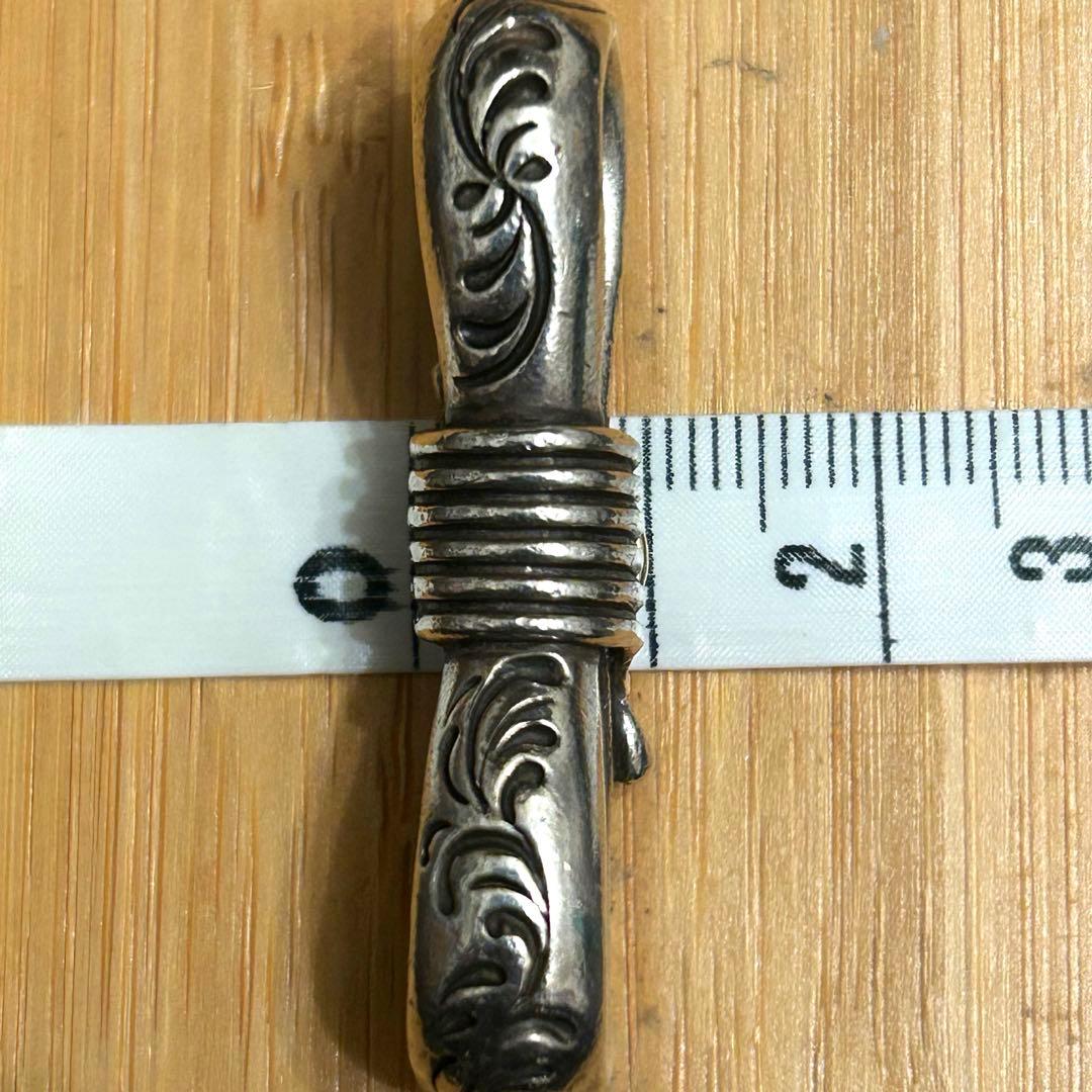 MOTO レザー シルバー ネックレス ペンダントトップ