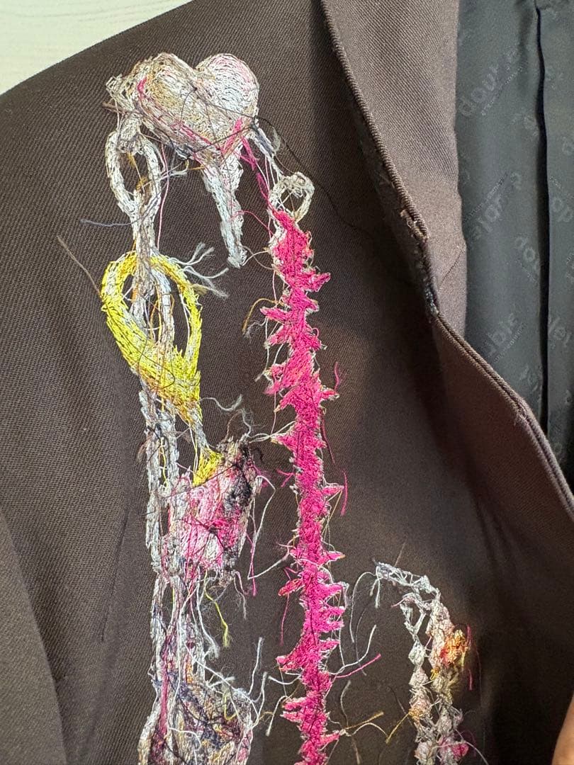 ジャケット・アウター doublet EMBROIDERED CHAIN TAILOREDJACKET