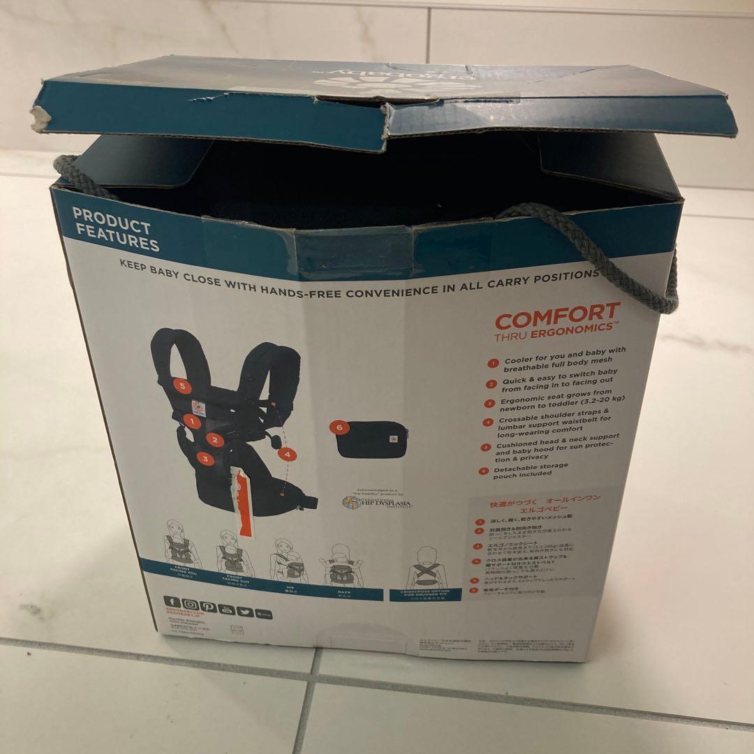 美品　エルゴ　ergobaby OMNI 360オムニ　スリーシックスティ