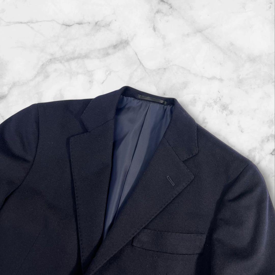 極美品 SHIPS×Loro piana 3B段返 テーラードジャケット 44