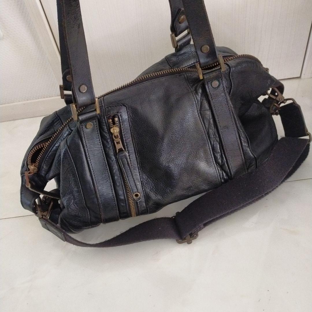 master-piece マスターピース 2WAYレザーボストンバッグ
