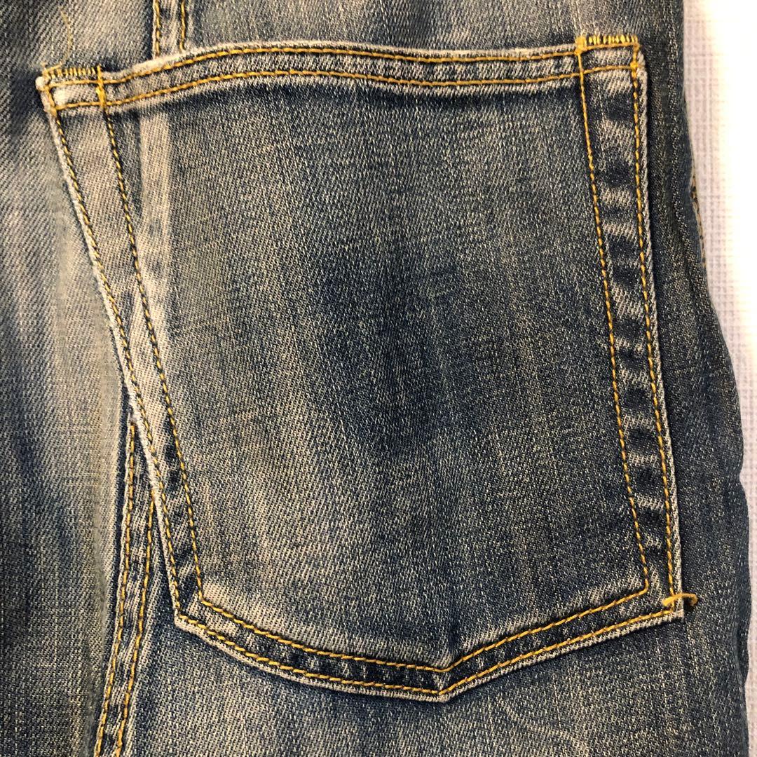 R13 アール13ヴィンテージ加工サルエルデニムパンツ