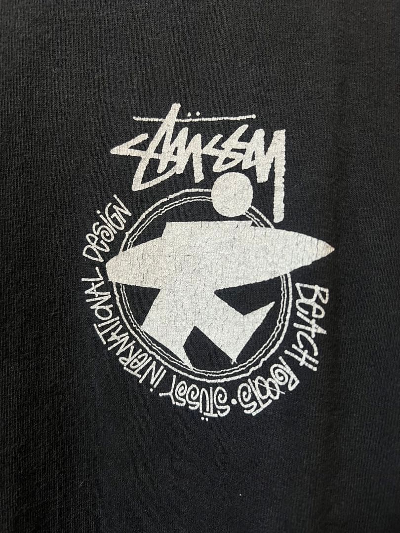 トップス STUSSY Beach Roots Pigment Dyed Tee