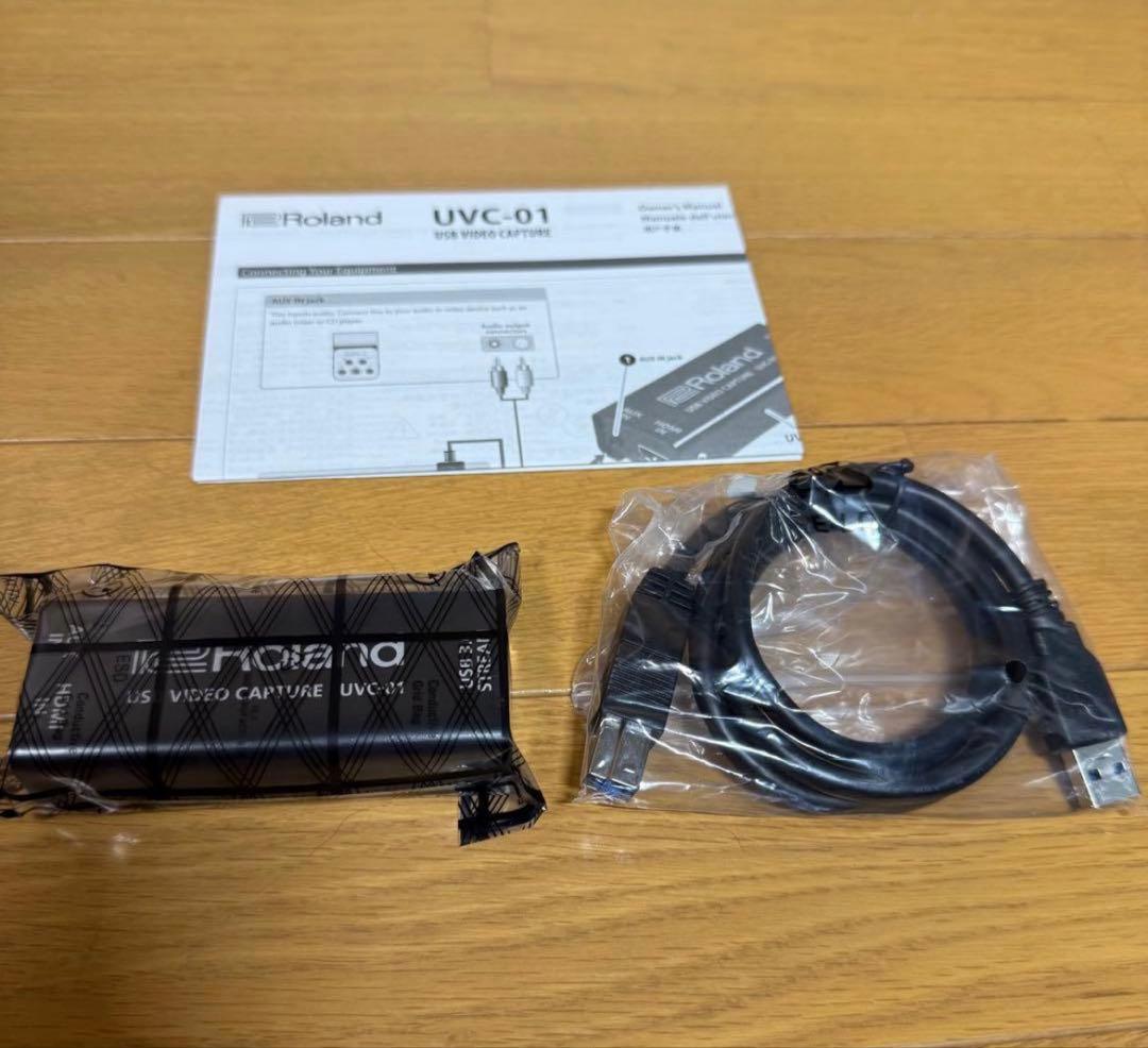 《新品・未使用》Roland USBビデオキャプチャー UVC-01