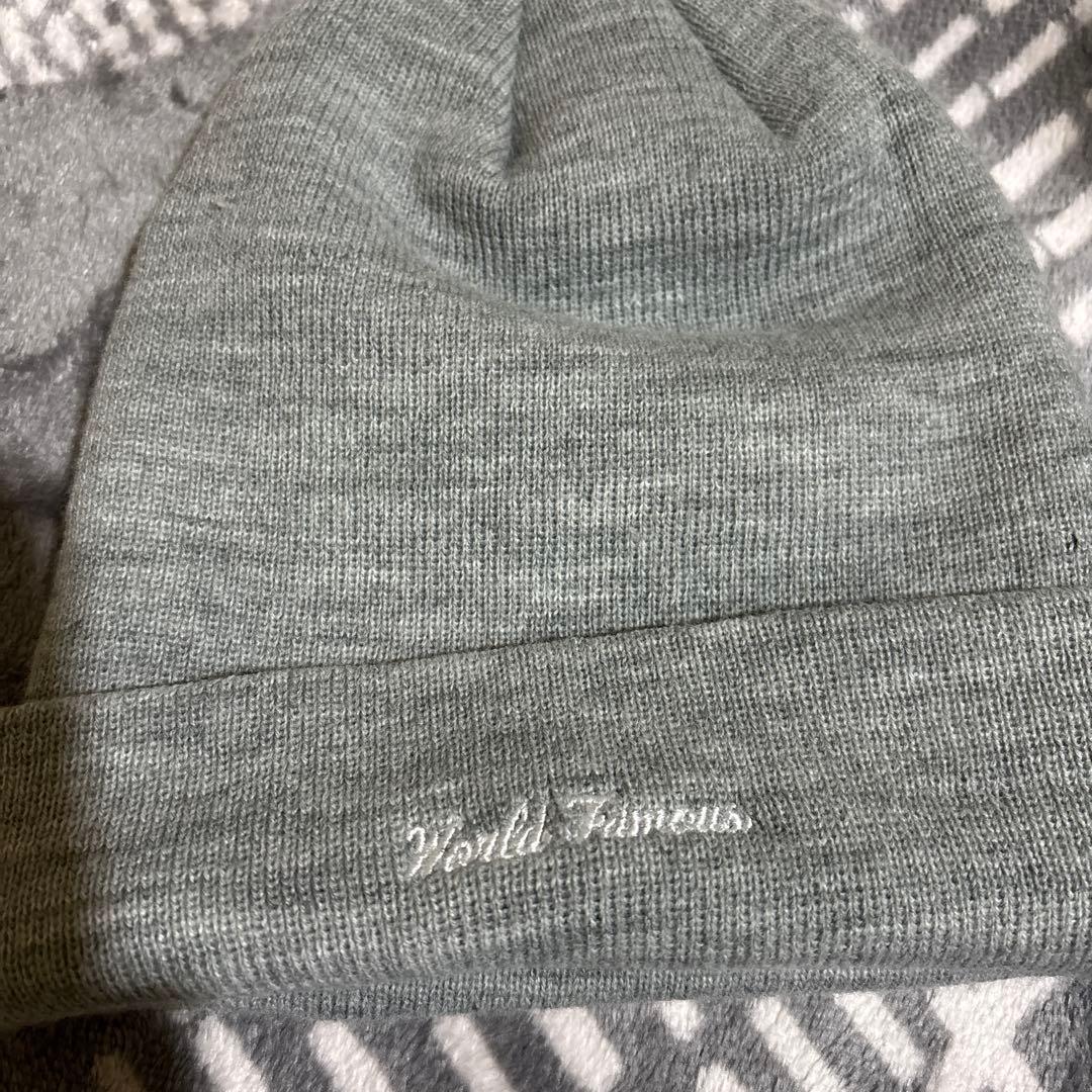 A*ィ様 Supreme ニット帽 グレー カモフラージュ