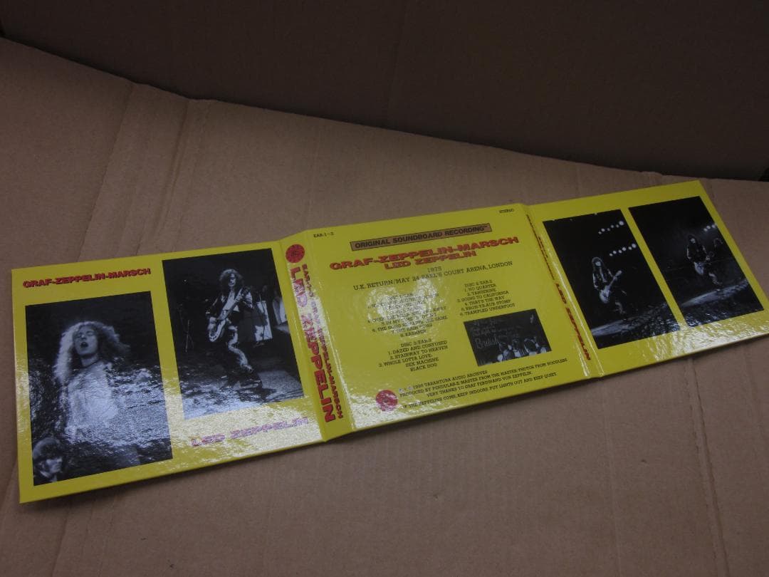 3CD/TARANTURA タランチュラ/LED ZEPPELIN/MARSCH