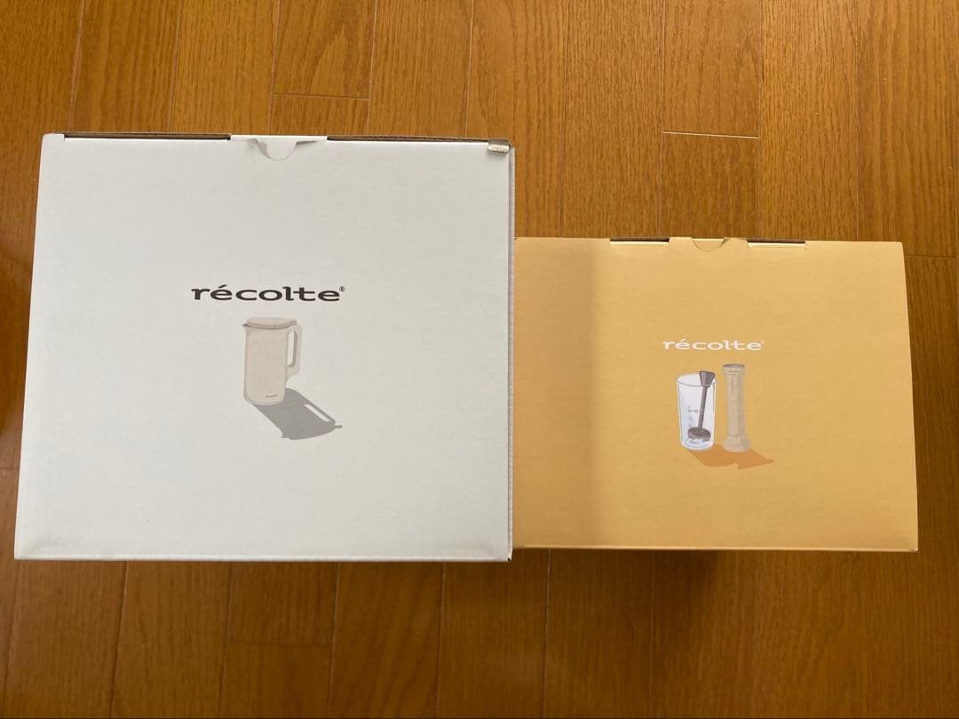★新品未使用★ recolte レコルト 自動調理ポット&ハンドブレンダーセット