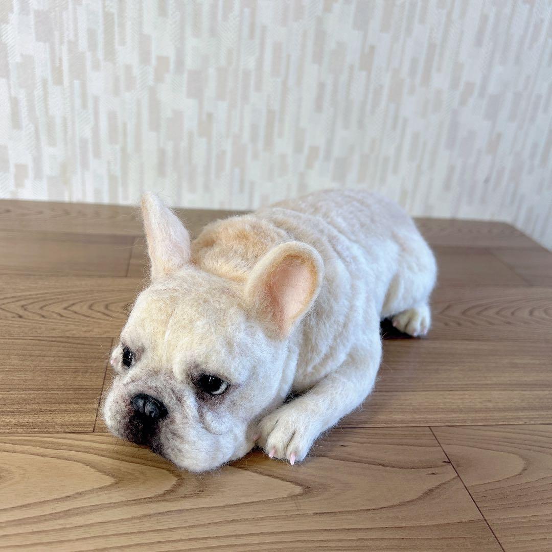 tome3335様　オーダー専用　羊毛フェルト　犬　フレンチブルドッグ　フレブル