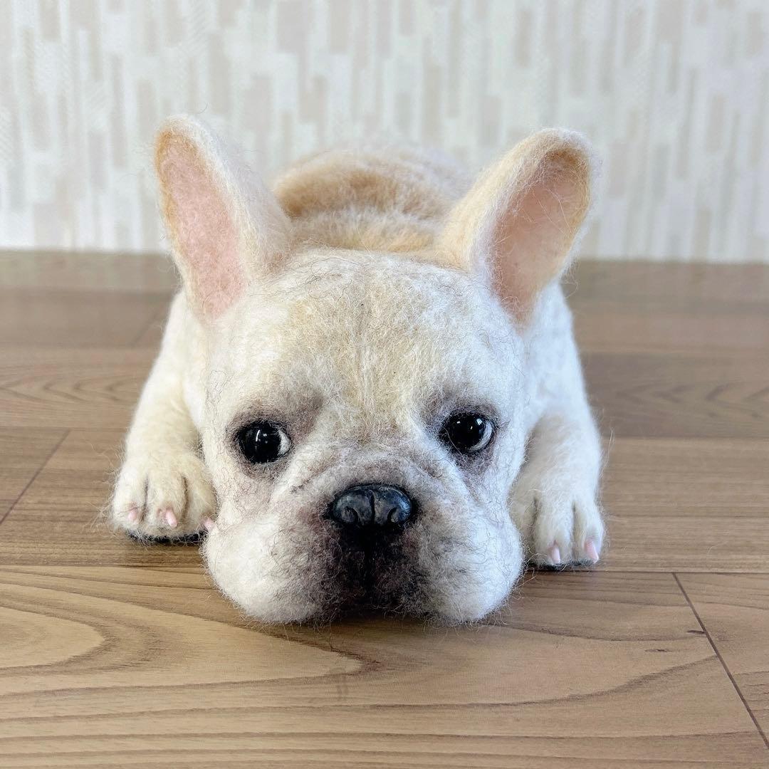 tome3335様　オーダー専用　羊毛フェルト　犬　フレンチブルドッグ　フレブル