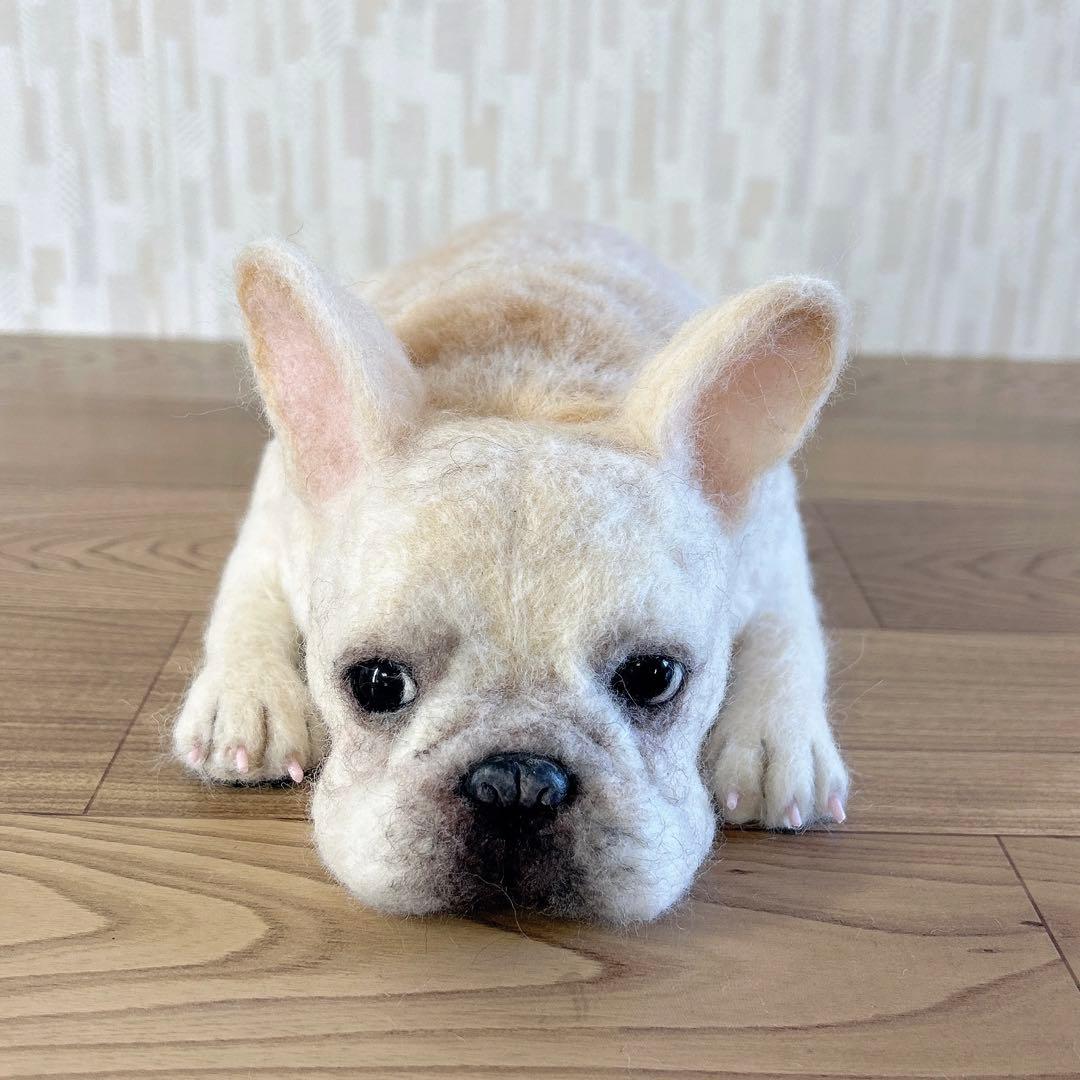 tome3335様　オーダー専用　羊毛フェルト　犬　フレンチブルドッグ　フレブル