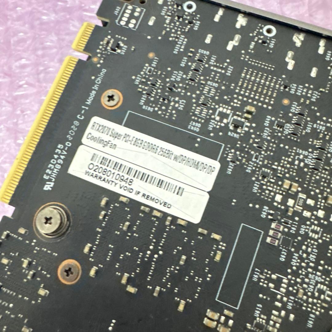 NVIDIA GeForce RTX 2070 Super 8GB 動作品