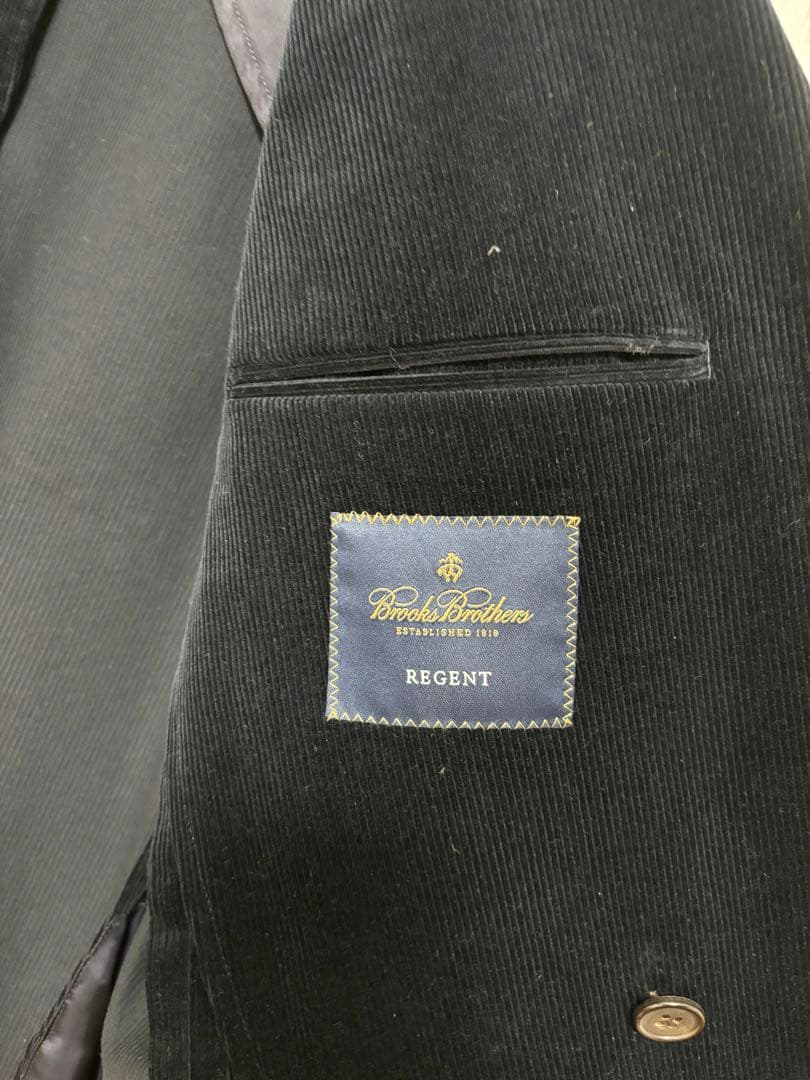 美品＞ブルックス ダブルコーデュロイジャケット