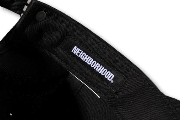 25AW NEIGHBORHOOD ベースボールキャップ 帽子 BLACK