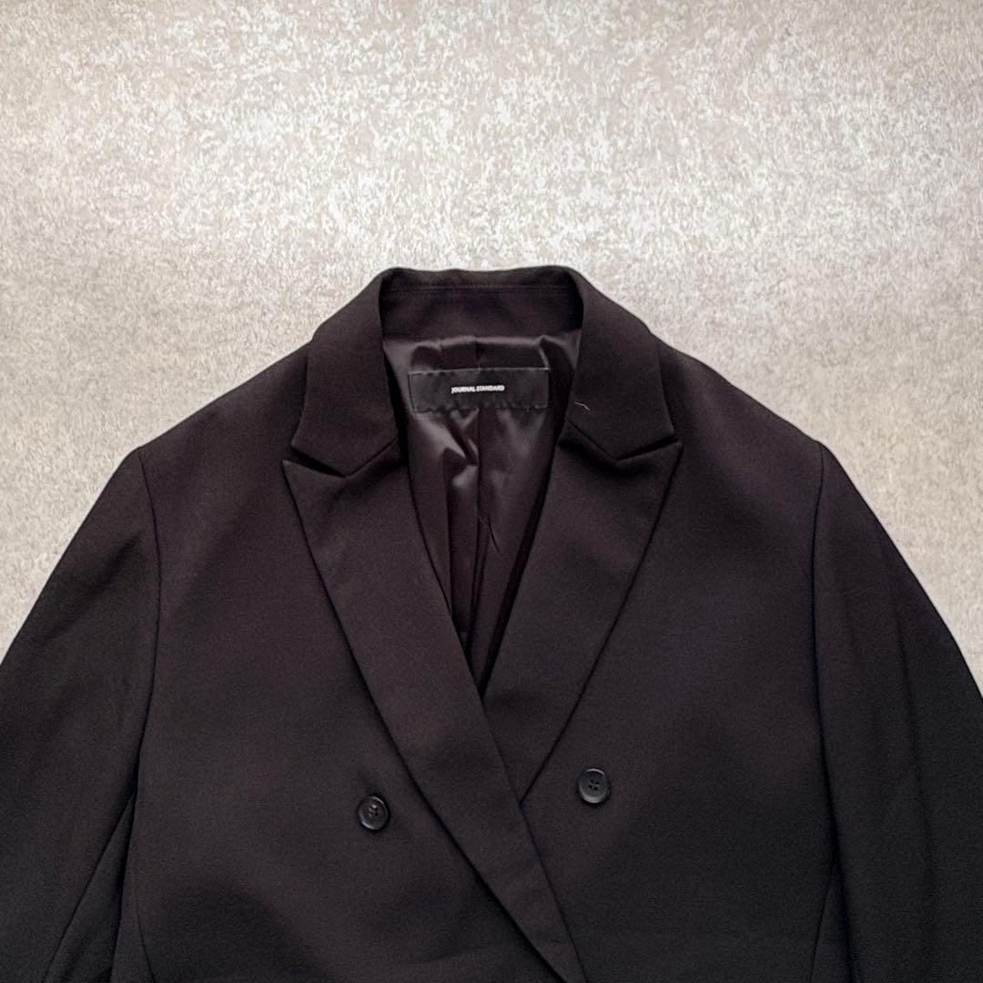 【美品】JOURNAL STANDARD ウールライクストレッチジャケット38
