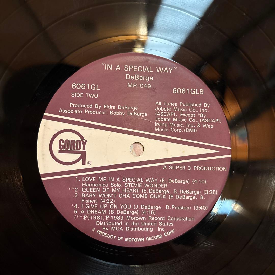 洋楽 DeBarge In A Special Way 1983