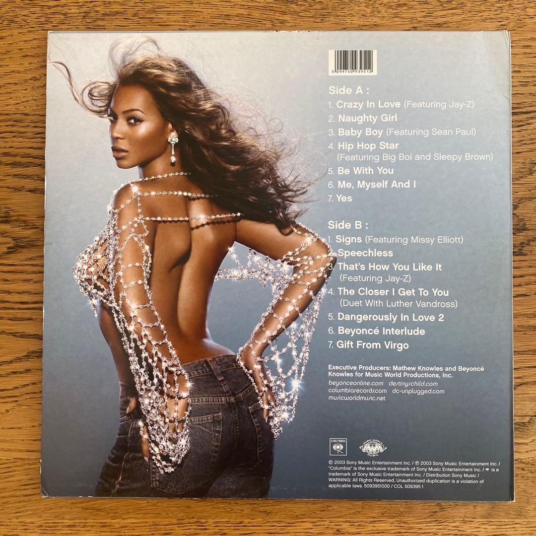 Beyoncé「Dangerously In Love 」LP（1LP仕様）