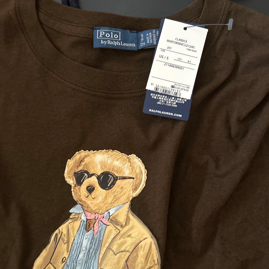 Polo Bear Tシャツ ブラウン S新品タグ付き