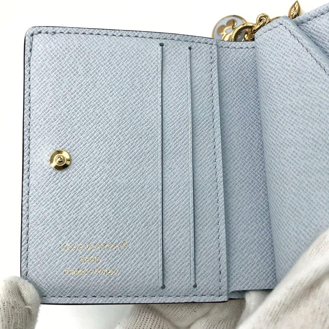 未使用✨ルイヴィトン 　ポケットウォレット LV チャーム　折り財布 モノグラム