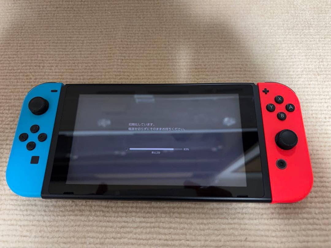 【SD12GB付き、本日23時まで出品】Nintendo Switch本体