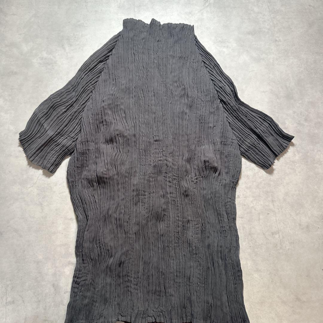 ISSEY MIYAKE プリーツ リバーシブル 半袖 カットソー タグなし