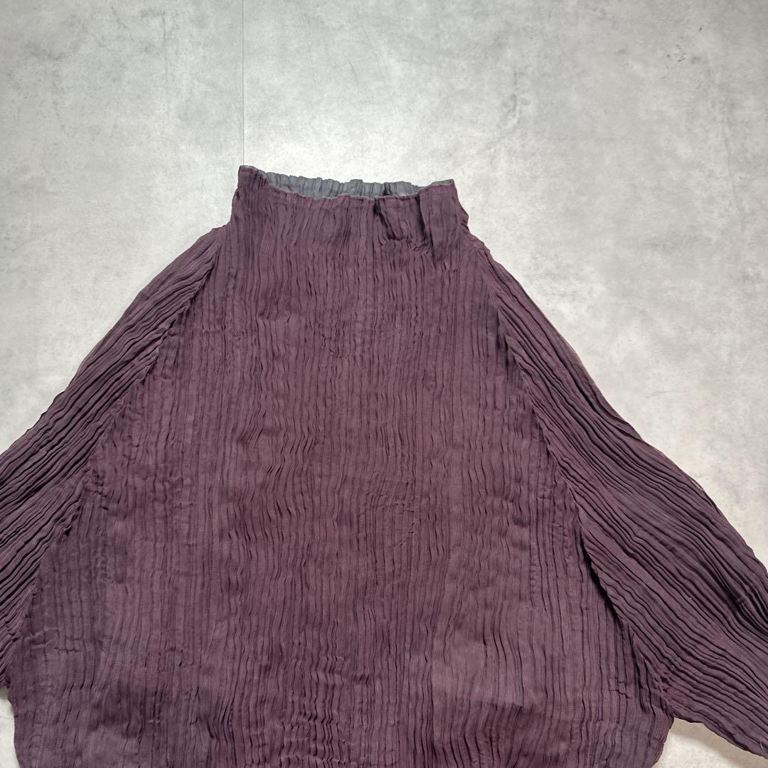 ISSEY MIYAKE プリーツ リバーシブル 半袖 カットソー タグなし