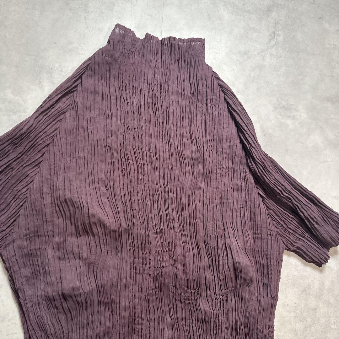 ISSEY MIYAKE プリーツ リバーシブル 半袖 カットソー タグなし