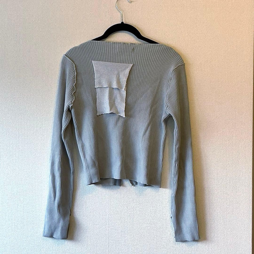 トップス kotohayokozawa RIBKNIT CARDIGAN STUDIOUS