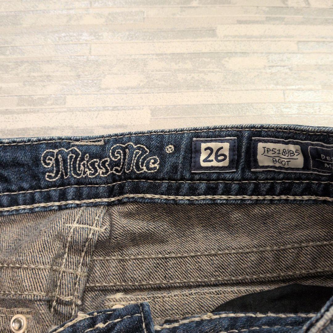 Miss Me ブーツカットデニム Y2K 平成ギャル ローライズ フレア 26