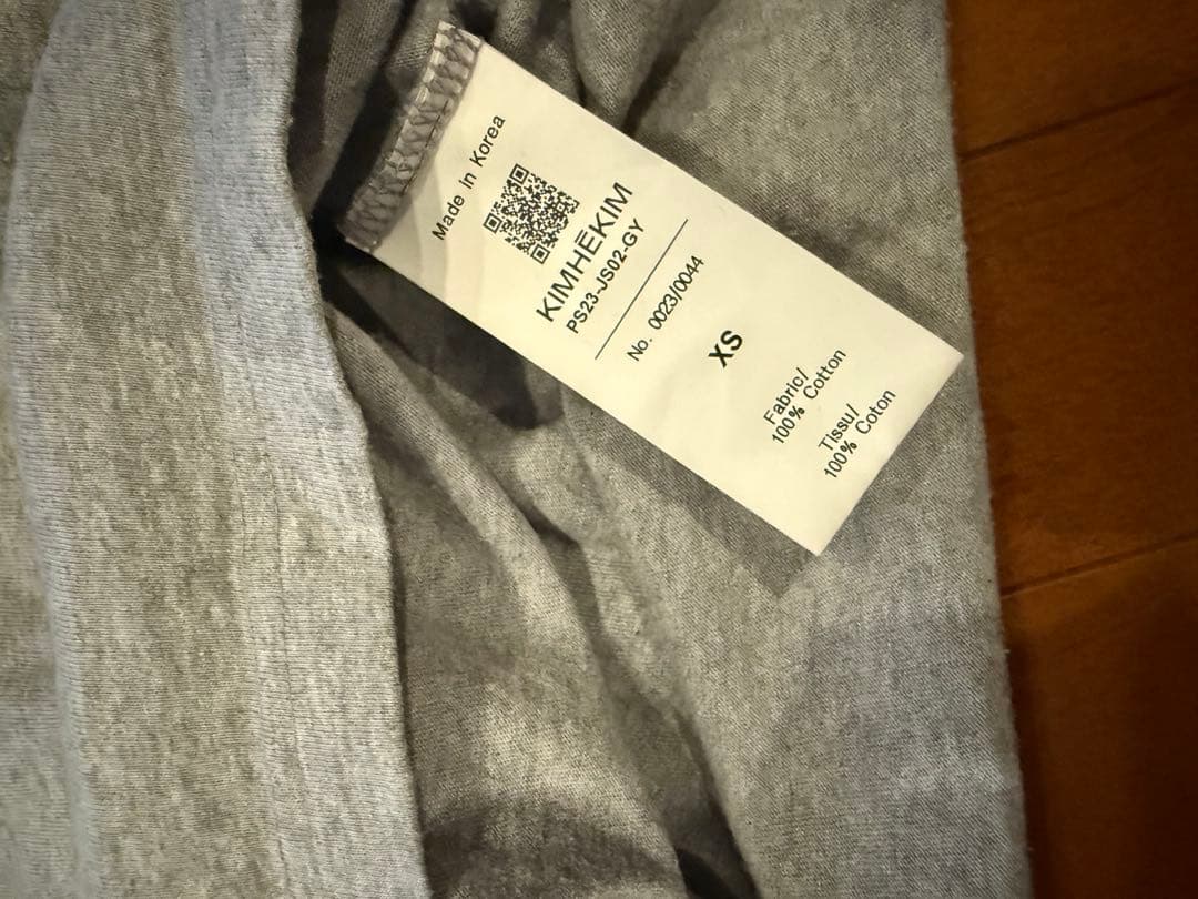 [KIMHEKIM] キムヘキムハートTシャツ グレー
