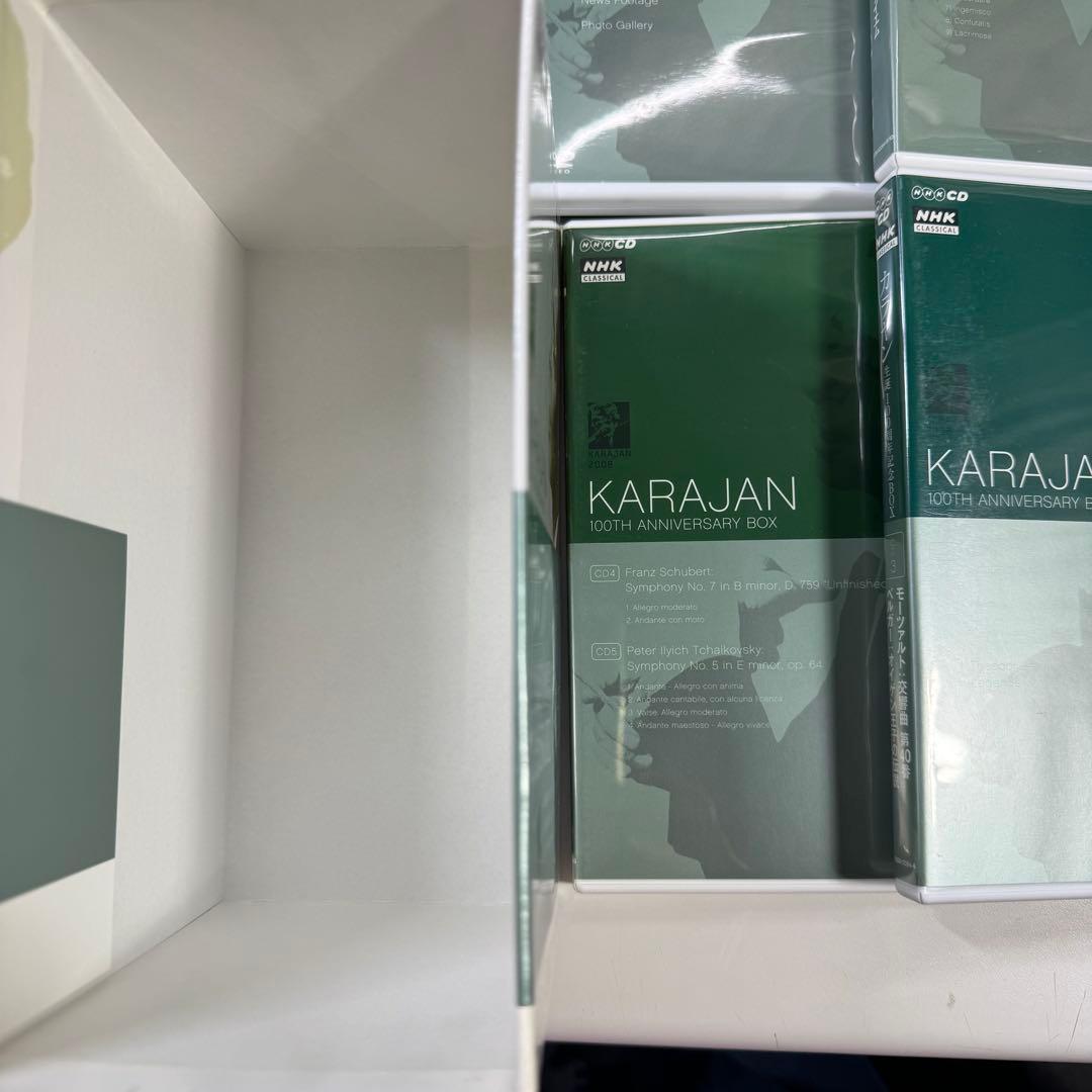 T*i様 KARAJAN カラヤン 100周年記念BOX 9CD+1DVD