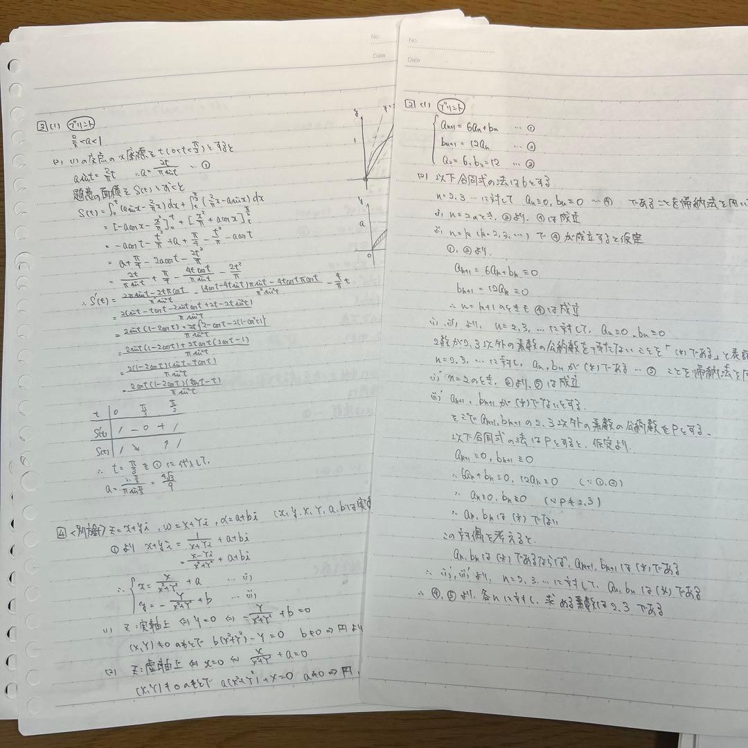数学特講（理系・完成編） 2025/2026冬期 杉山義明