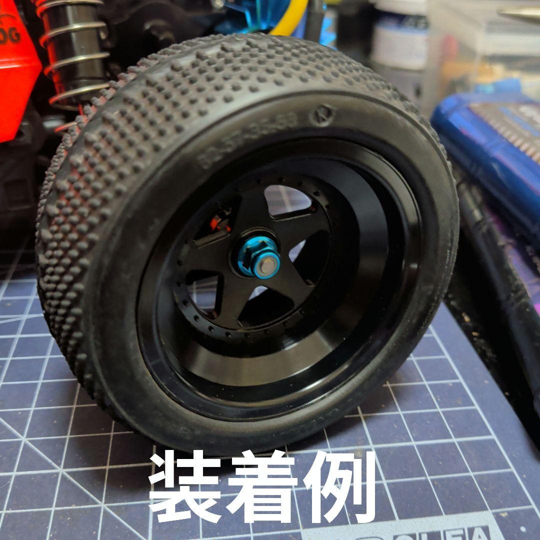 京商　2.2インチ フロント、リア　ホイール＆タミヤ タイヤセット 新品、未開封