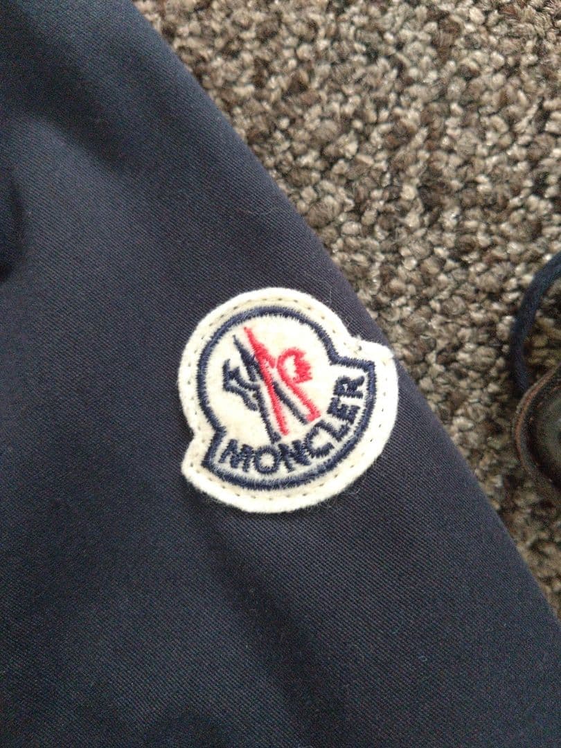 マ*ロ様 MONCLER モンクレール トレンチコート1 紺 ネイビー レディー