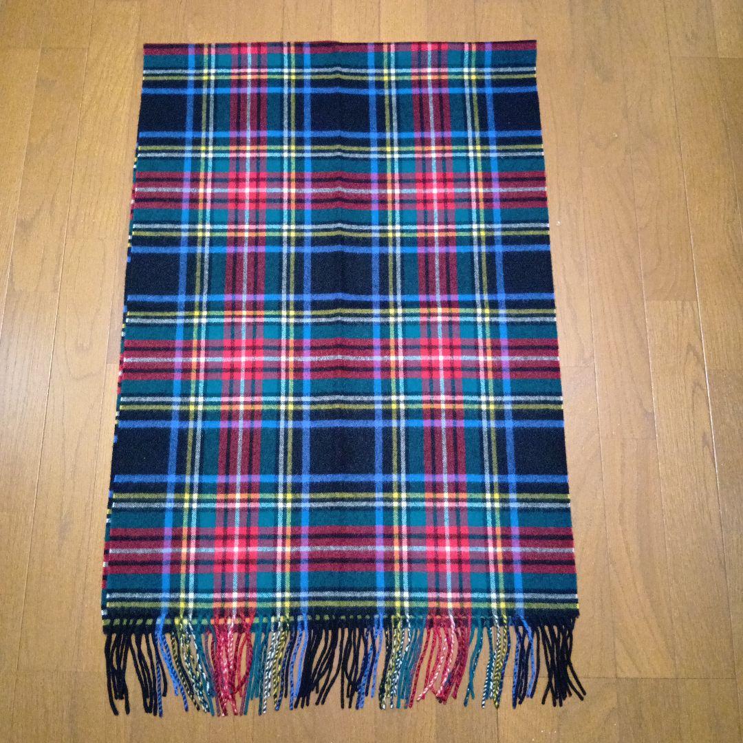MACKINTOSH PHILOSOPHY カシミア・タータンチェックストール